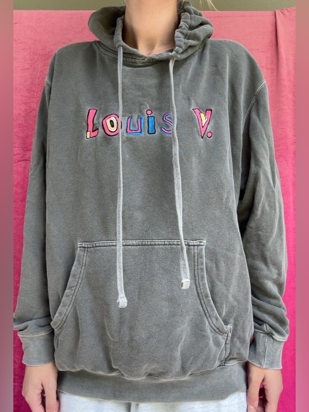Mega Yacht Grey Louis V Limited Edition Sweatshirt
